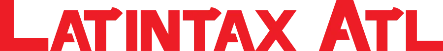 The logo for the company, reading Latintax.
